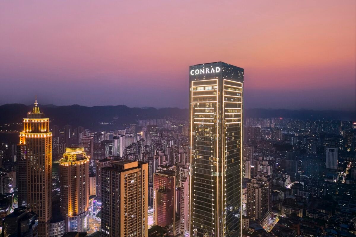 Conrad Chongqing is Hilton’s 700th hotel in Greater China