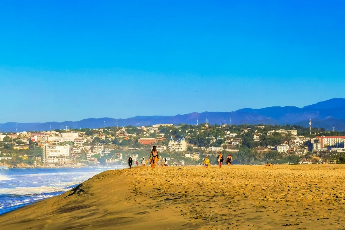 Beach in Puerto Escondido