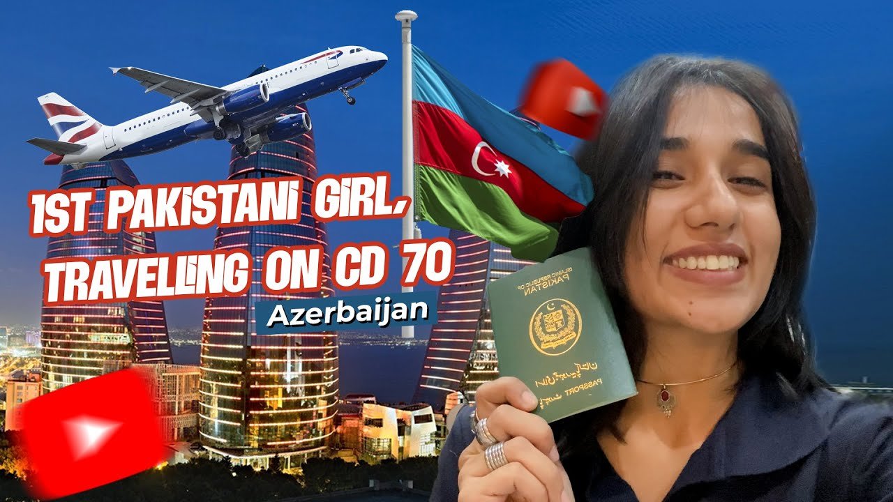 Travel guide to Azerbaijan as a solo Pakistani Female | My first flight